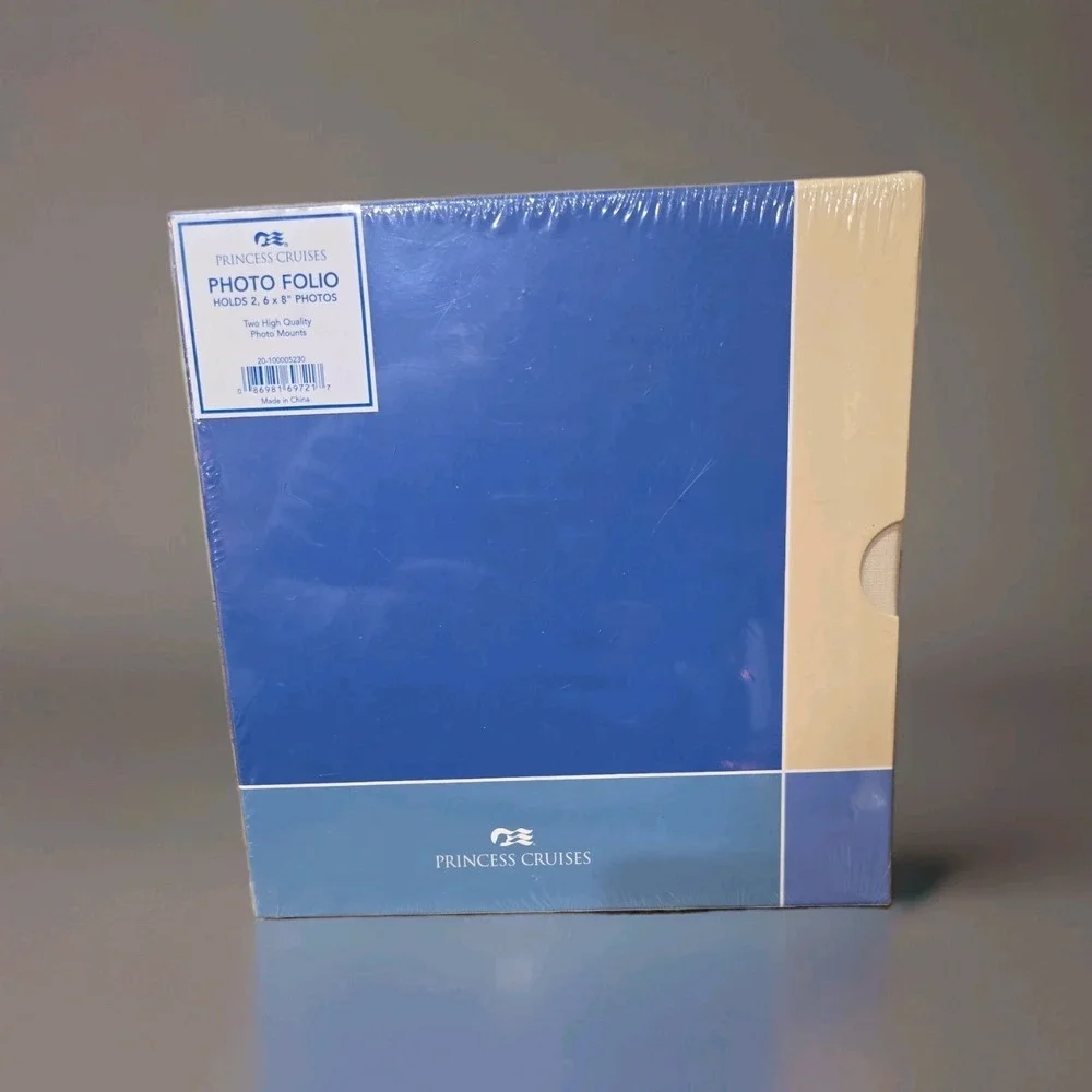 Princess Cruises Ship Photo Folio Memories At Sea Album Holds 2 6x8 Pictures New